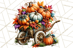 Feral Fall Friends Raccoon Opossum Squirrel Clipart Product Image 3