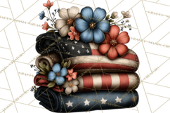 Americana Patriotic Summer Clipart Memorial Day July 4 Product Image 4