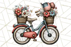 Americana Patriotic Summer Clipart Memorial Day July 4 Product Image 5