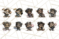 Kidcore Puppy Kitten Bear Clipart Cute Streetwear Animals Product Image 2