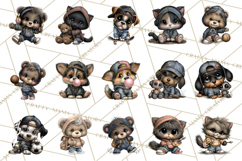 Kidcore Puppy Kitten Bear Clipart Cute Streetwear Animals Product Image 5