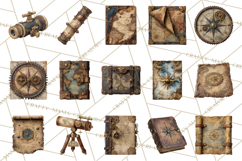 Clockwork Chronicles Vintage Steampunk Clipart PNG Files Product Image 5