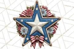 Inspirational Patriotic Memorial Clipart, 4th of July Png Product Image 3