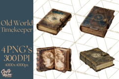 Clockwork Chronicles Vintage Steampunk Clipart PNG Files Product Image 1