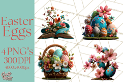 Easter PNG, Cottage Core Realistic Easter Animals Clipart Product Image 1