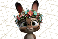 Easter PNG, Cottage Core Realistic Easter Animals Clipart Product Image 3