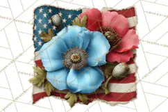 Inspirational Patriotic Memorial Clipart, 4th of July Png Product Image 4