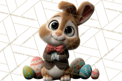 Easter PNG, Cottage Core Realistic Easter Animals Clipart Product Image 2