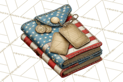 Inspirational Patriotic Memorial Clipart, 4th of July Png Product Image 3