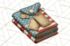 Inspirational Patriotic Memorial Clipart, 4th of July Png Product Image 3