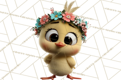 Easter PNG, Cottage Core Realistic Easter Animals Clipart Product Image 2