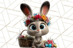 Easter PNG, Cottage Core Realistic Easter Animals Clipart Product Image 4