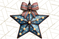 Inspirational Patriotic Memorial Clipart, 4th of July Png Product Image 3