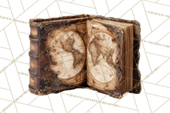 Clockwork Chronicles Vintage Steampunk Clipart PNG Files Product Image 3