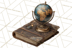 Clockwork Chronicles Vintage Steampunk Clipart PNG Files Product Image 2