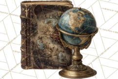 Clockwork Chronicles Vintage Steampunk Clipart PNG Files Product Image 3