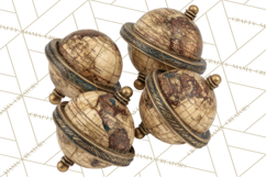 Clockwork Chronicles Vintage Steampunk Clipart PNG Files Product Image 5