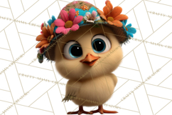 Easter PNG, Cottage Core Realistic Easter Animals Clipart Product Image 4