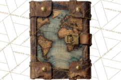 Clockwork Chronicles Vintage Steampunk Clipart PNG Files Product Image 4