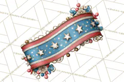 Inspirational Patriotic Memorial Clipart, 4th of July Png Product Image 2