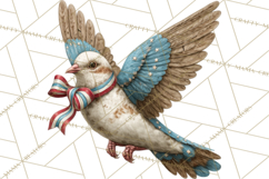 Inspirational Patriotic Memorial Clipart, 4th of July Png Product Image 4