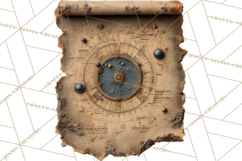 Clockwork Chronicles Vintage Steampunk Clipart PNG Files Product Image 4