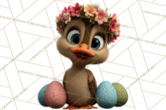Easter PNG, Cottage Core Realistic Easter Animals Clipart Product Image 2