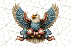 Inspirational Patriotic Memorial Clipart, 4th of July Png Product Image 3