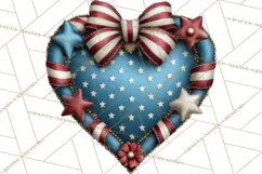 Inspirational Patriotic Memorial Clipart, 4th of July Png Product Image 4