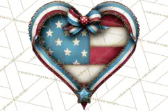 Inspirational Patriotic Memorial Clipart, 4th of July Png Product Image 5