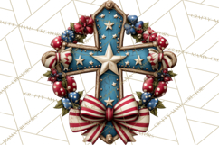 Inspirational Patriotic Memorial Clipart, 4th of July Png Product Image 5