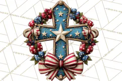 Inspirational Patriotic Memorial Clipart, 4th of July Png Product Image 5