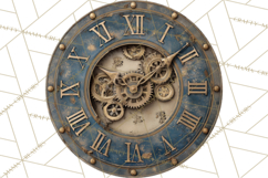 Clockwork Chronicles Vintage Steampunk Clipart PNG Files Product Image 3