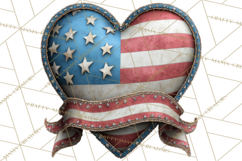 Inspirational Patriotic Memorial Clipart, 4th of July Png Product Image 4