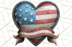 Inspirational Patriotic Memorial Clipart, 4th of July Png Product Image 4