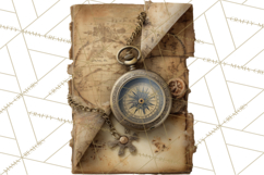 Clockwork Chronicles Vintage Steampunk Clipart PNG Files Product Image 4