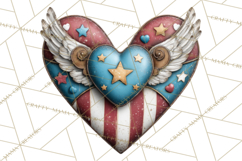 Inspirational Patriotic Memorial Clipart, 4th of July Png Product Image 3