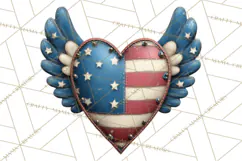 Inspirational Patriotic Memorial Clipart, 4th of July Png Product Image 4