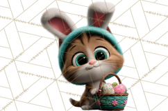 Easter PNG, Cottage Core Realistic Easter Animals Clipart Product Image 3