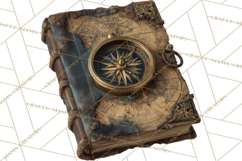 Clockwork Chronicles Vintage Steampunk Clipart PNG Files Product Image 3