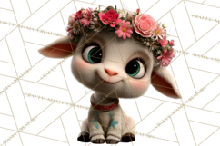 Easter PNG, Cottage Core Realistic Easter Animals Clipart Product Image 2
