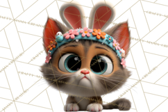 Easter PNG, Cottage Core Realistic Easter Animals Clipart Product Image 4
