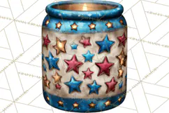 Inspirational Patriotic Memorial Clipart, 4th of July Png Product Image 4