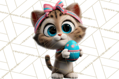 Easter PNG, Cottage Core Realistic Easter Animals Clipart Product Image 2