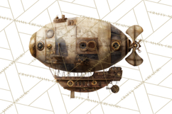 Clockwork Chronicles Vintage Steampunk Clipart PNG Files Product Image 3