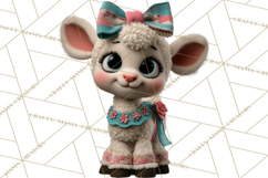 Easter PNG, Cottage Core Realistic Easter Animals Clipart Product Image 4