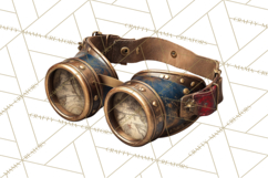 Clockwork Chronicles Vintage Steampunk Clipart PNG Files Product Image 3