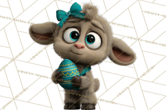 Easter PNG, Cottage Core Realistic Easter Animals Clipart Product Image 5