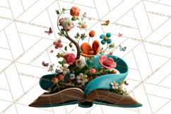 Easter PNG, Cottage Core Realistic Easter Animals Clipart Product Image 2