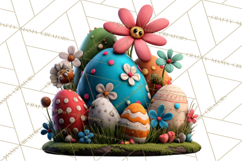 Easter PNG, Cottage Core Realistic Easter Animals Clipart Product Image 4